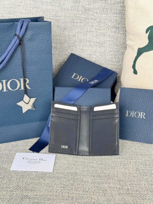 Replica Dior Bi Fold Card Holder 4 Colors