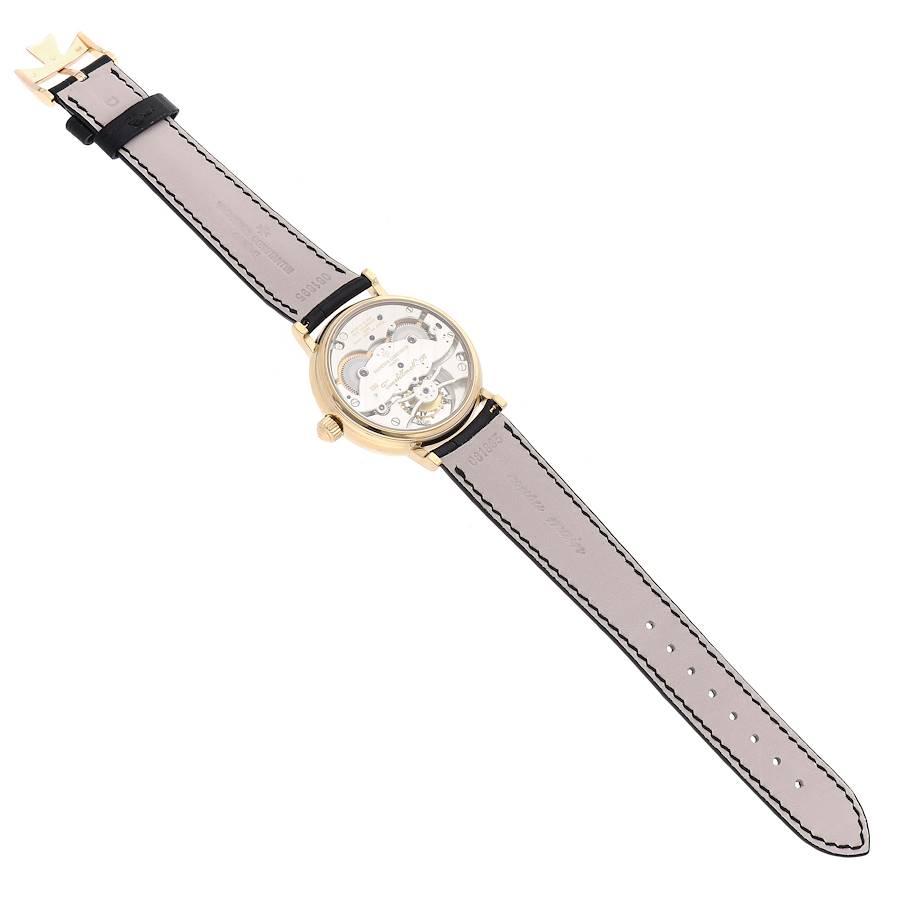 Vacheron Constantin Patrimony Tourbillon Yellow Gold Mens Watch 30050