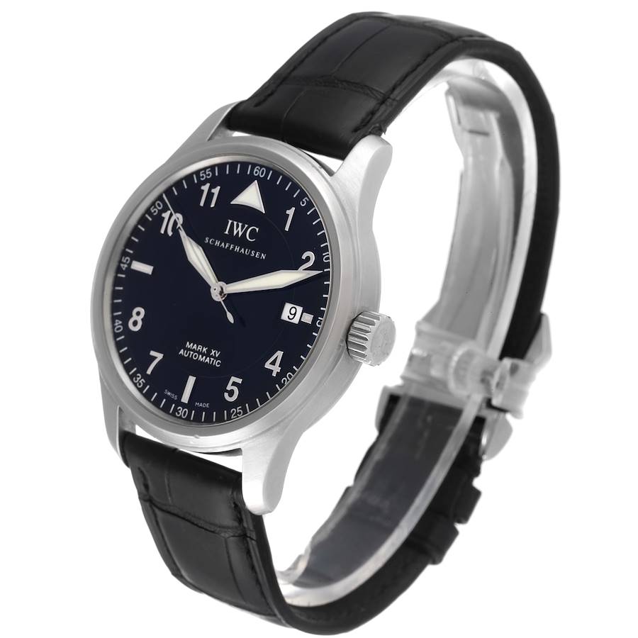 IWC Pilot Classic Mark XV Automatic Steel Mens Watch IW325311