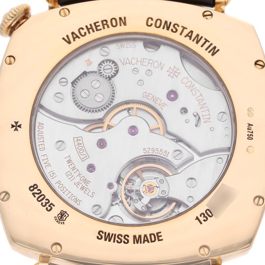 Vacheron Constantin Historiques American Yellow Gold Mens Watch 82035