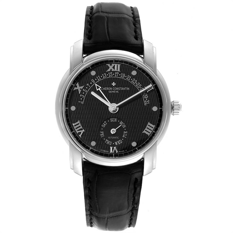 Vacheron Constantin Patrimony 31 Day Retrograde Platinum Watch 47245
