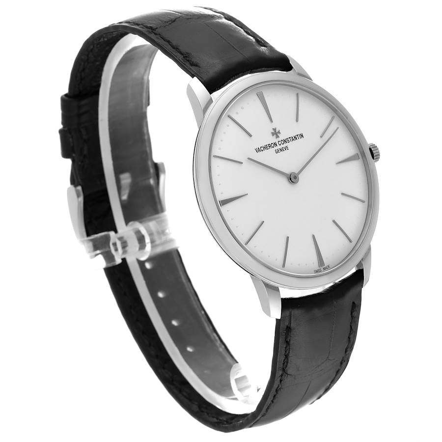 Vacheron Constantin Patrimony Grand Taille White Gold Mens Watch 81180