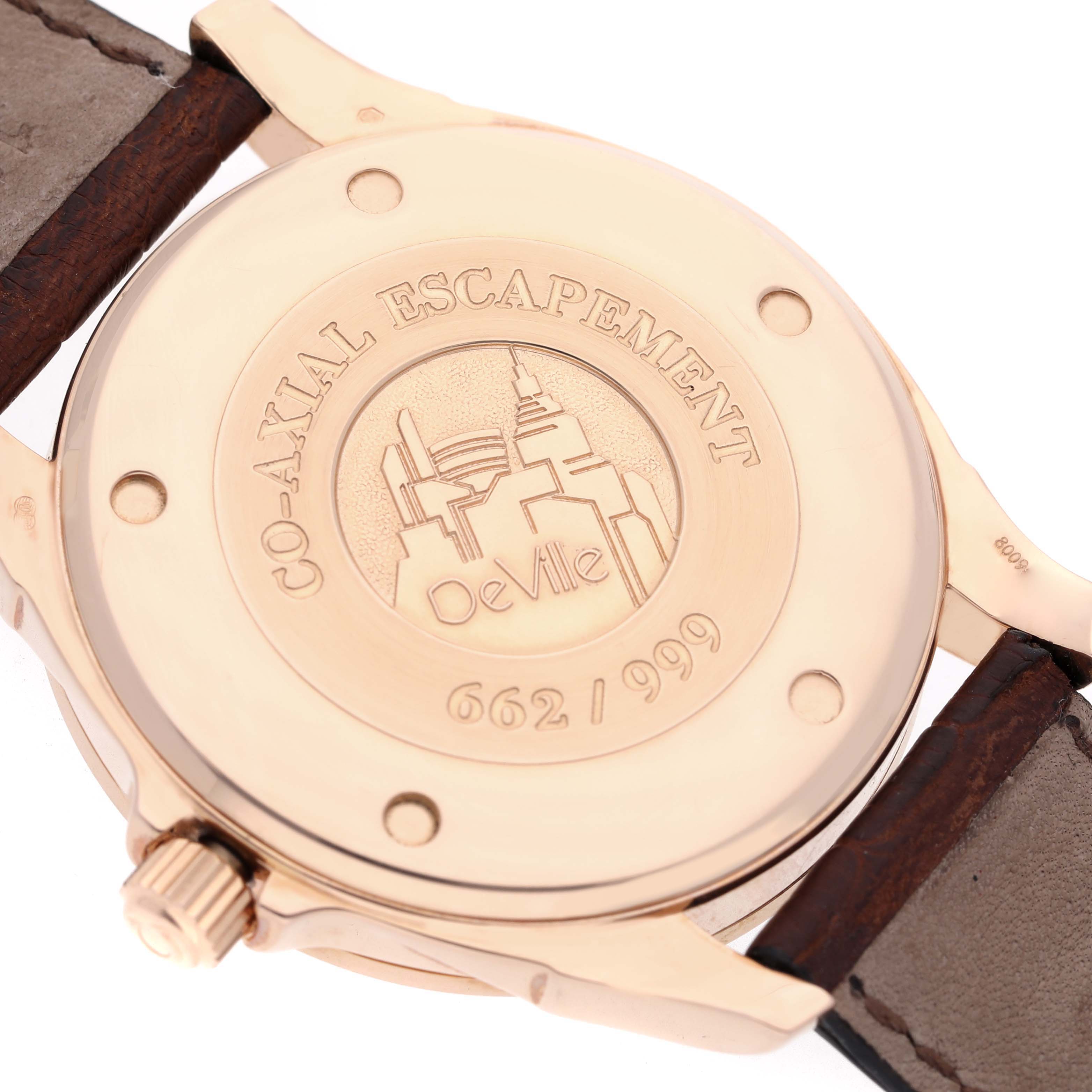 Omega DeVille Limited Edition 1999 Vintage Mens Watch 37.5 MM 5931.81.23