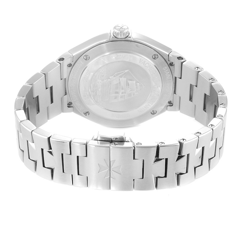 Vacheron Constantin Overseas 34 Steel Diamond Ladies Watch 25750