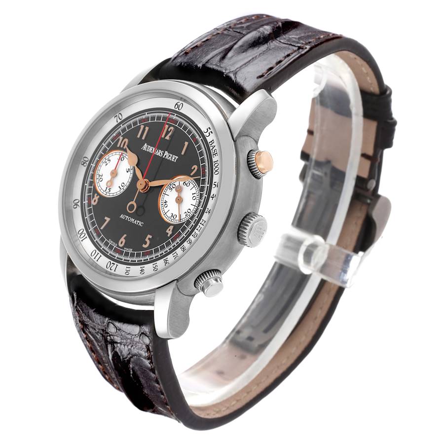 Audemars Piguet Jules Gstaad Classic Limited Edition Titanium Mens Watch 26558TI