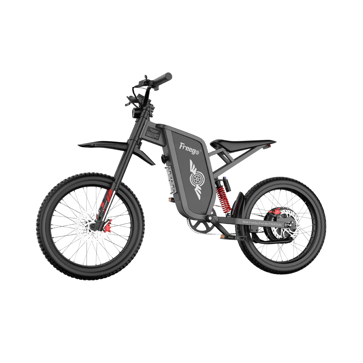 Freego X1 Series Agile All-Terrain Electric Dirt Bikes with Pedals
