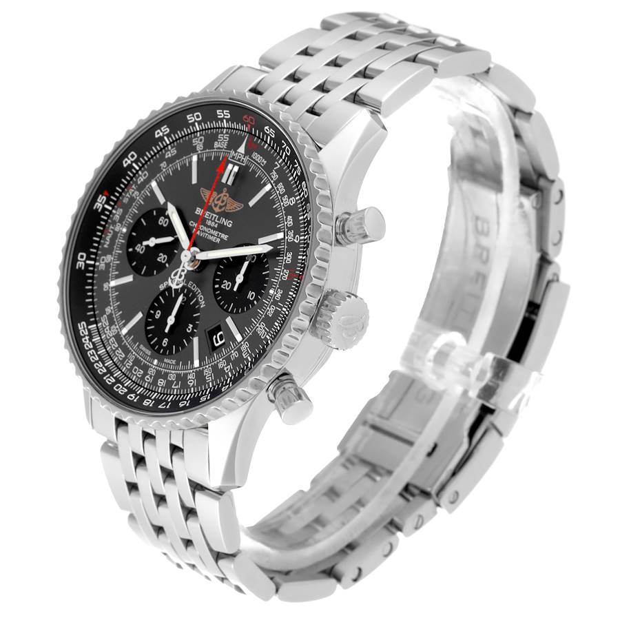 Breitling Navitimer 01 Japanese LE Steel Mens Watch AB0121