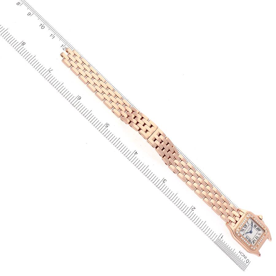 Cartier Panthere Small Rose Gold Diamond Ladies Watch WJPN0008