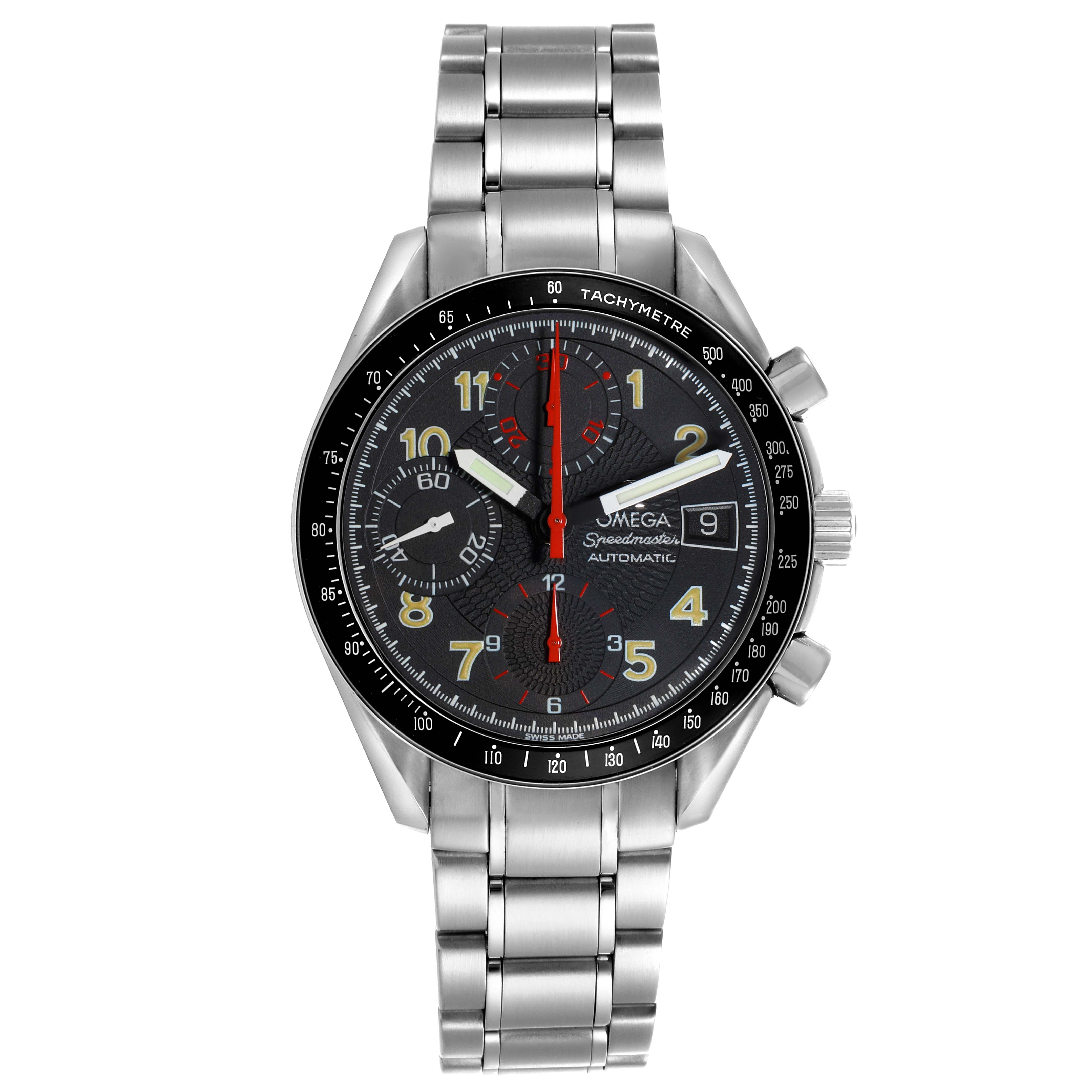 Omega Speedmaster Japanese Market LE Steel Mens Watch 39.0 MM 3513.53.00