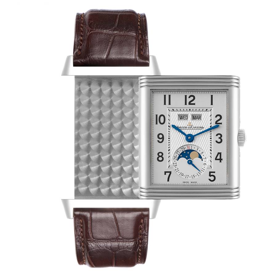 Jaeger LeCoultre Grande Reverso Steel Mens Watch 273.8.84 Q3758420
