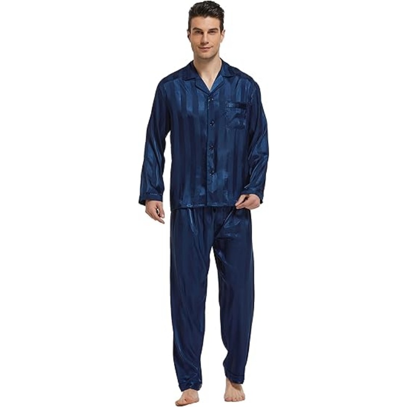 Classic Satin Pajama Set for Men