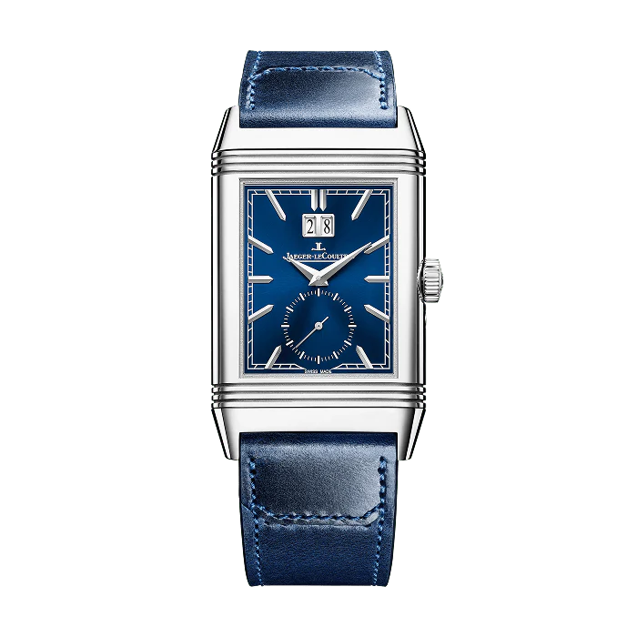 Stainless Steel Reverso Tribute Geographic Men&rsquo;s Watch Q714845J
