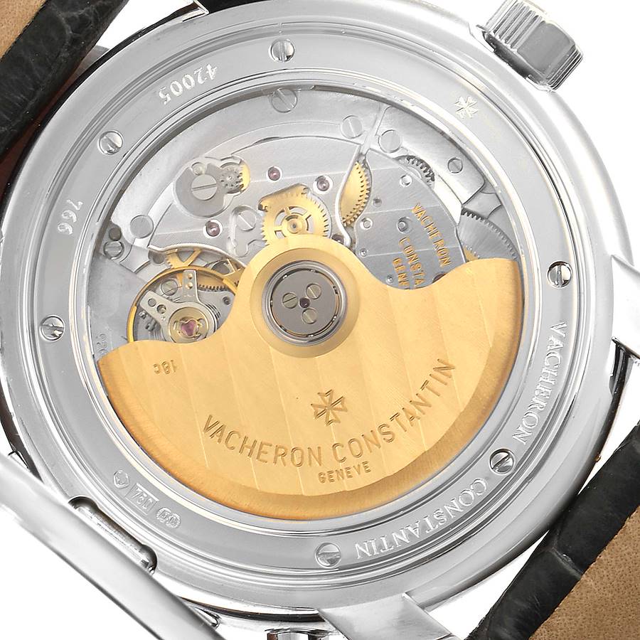 Vacheron Constantin Malte Dual Time Regulator White Gold Mens Watch 42005