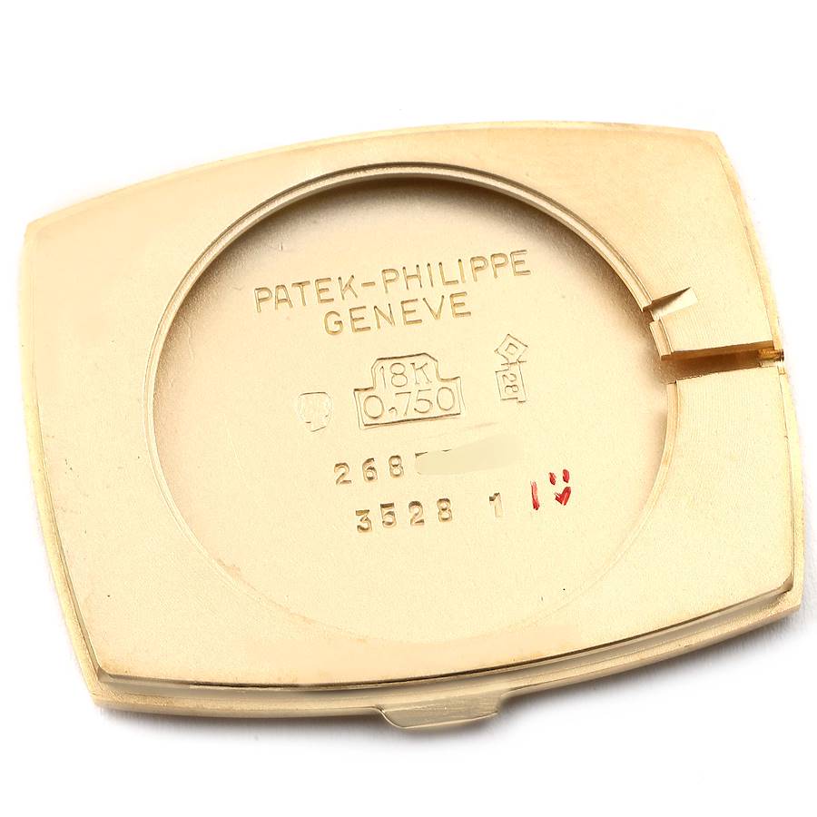 Patek Philippe Gondolo Yellow Gold Vintage Mens Watch 3528