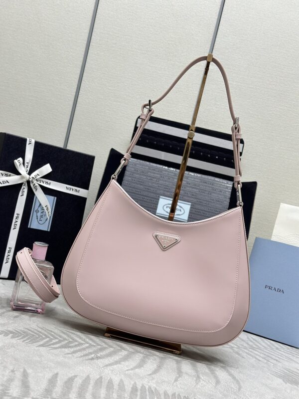 Replica Prada Cleo Brushed Pink Bag
