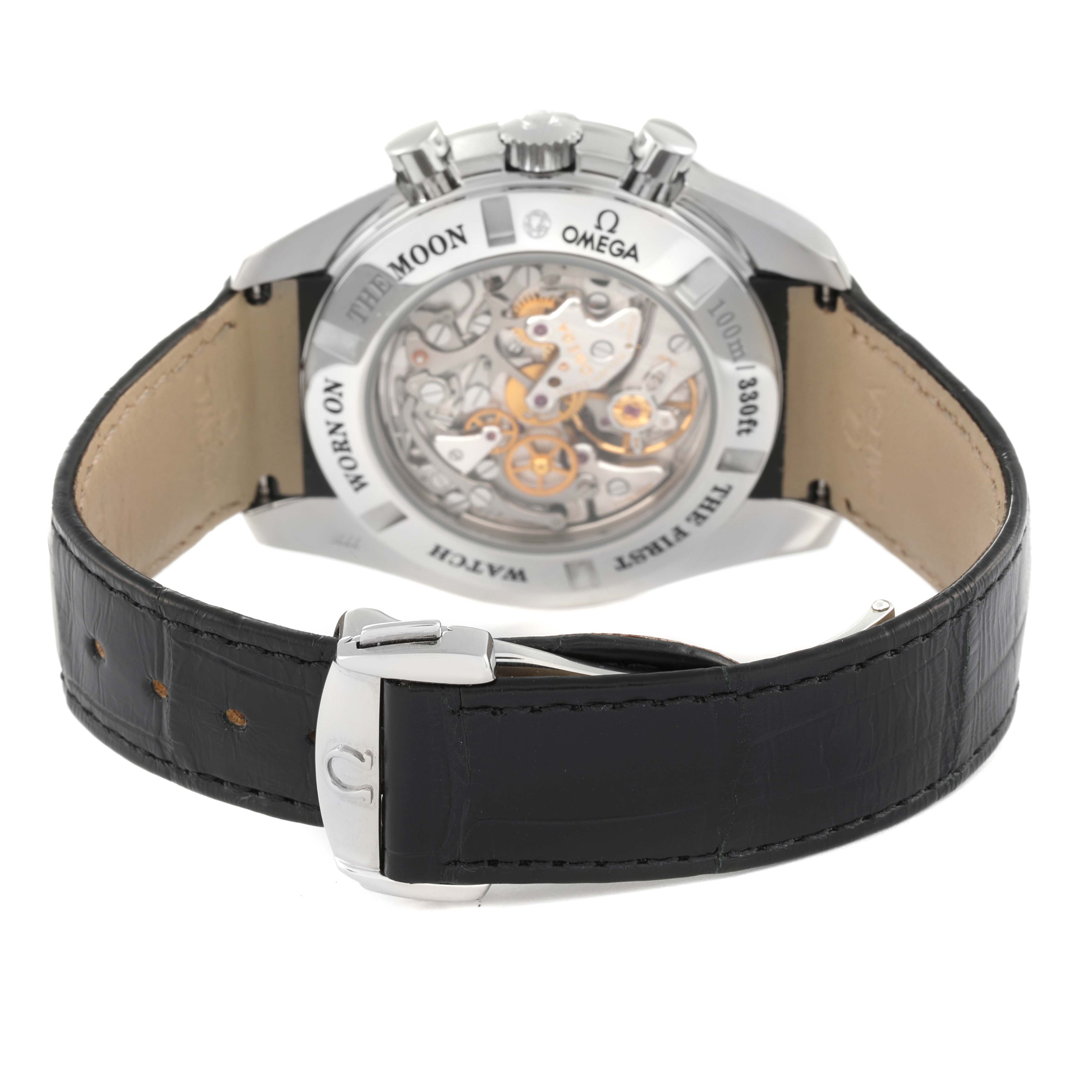 Omega Speedmaster Moonphase Steel Mens Watch 44.25 MM 311.33.44.32.01.001