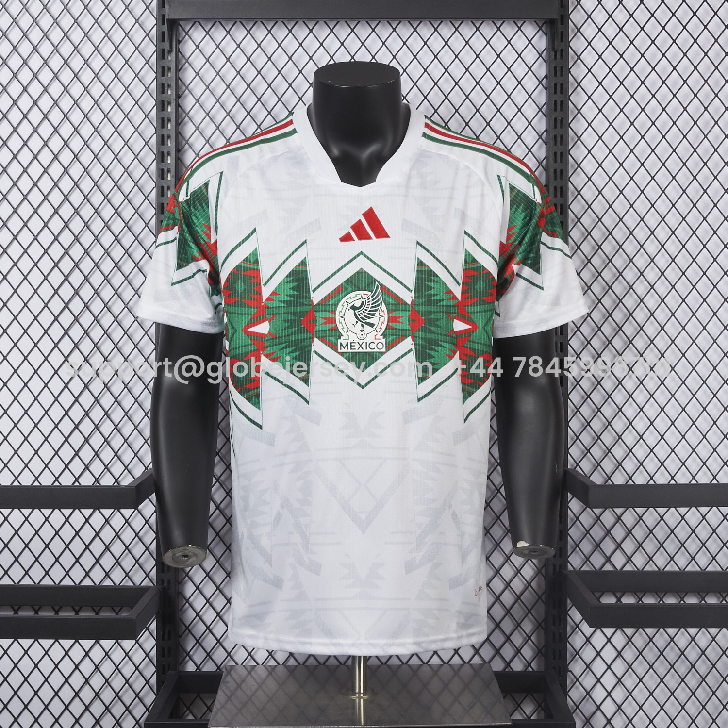 Mexico 2026 White And Green Special Jersey - Player Version