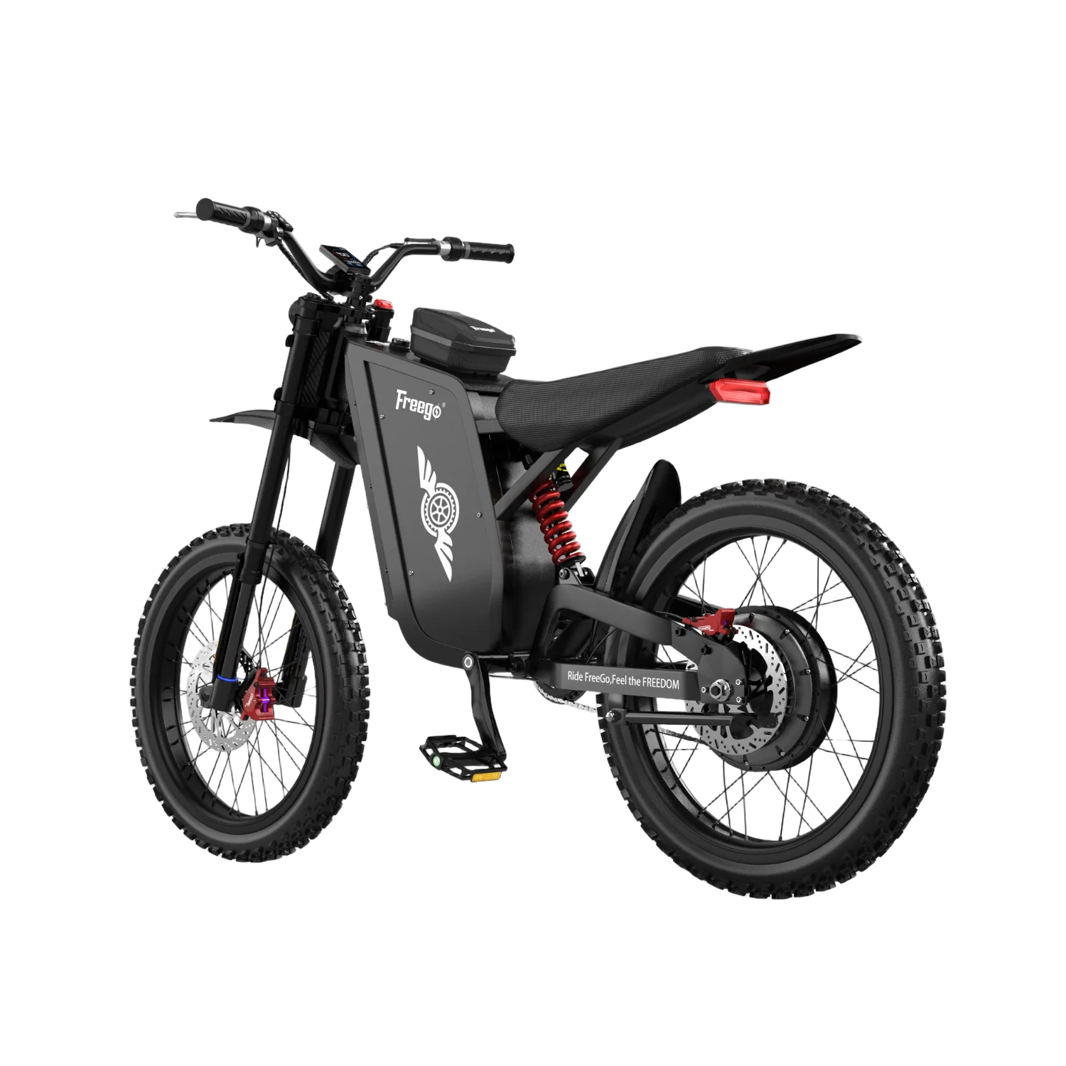 Freego X3 All-Terrain Electric Dirt Bike with Pedals