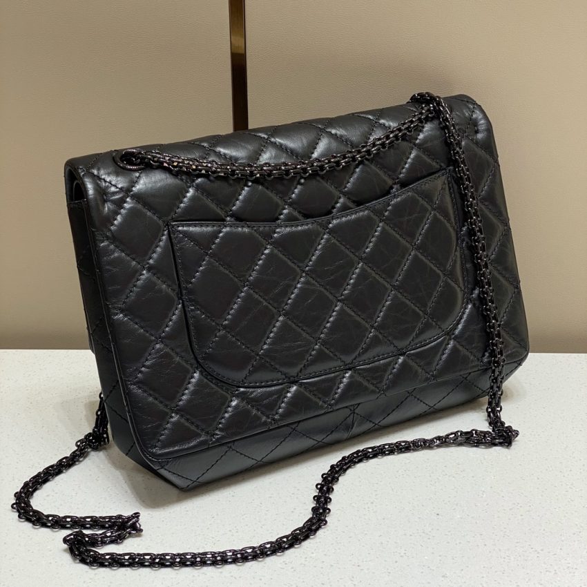 CHANEL 2.55 Bag Large Black