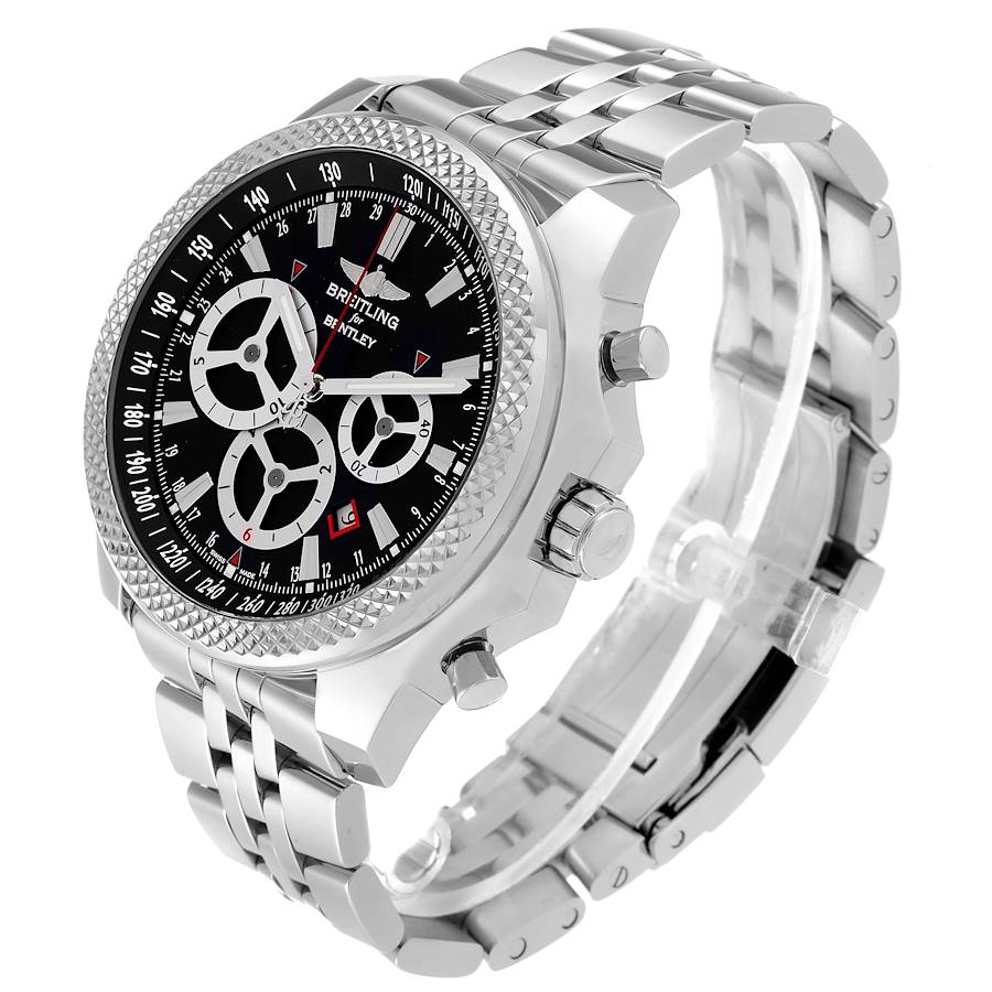 Breitling Bentley Barnato Racing Black Dial Mens Watch A25366