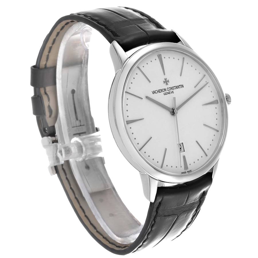 Vacheron Constantin Patrimony 40mm White Gold Mens Watch 85180