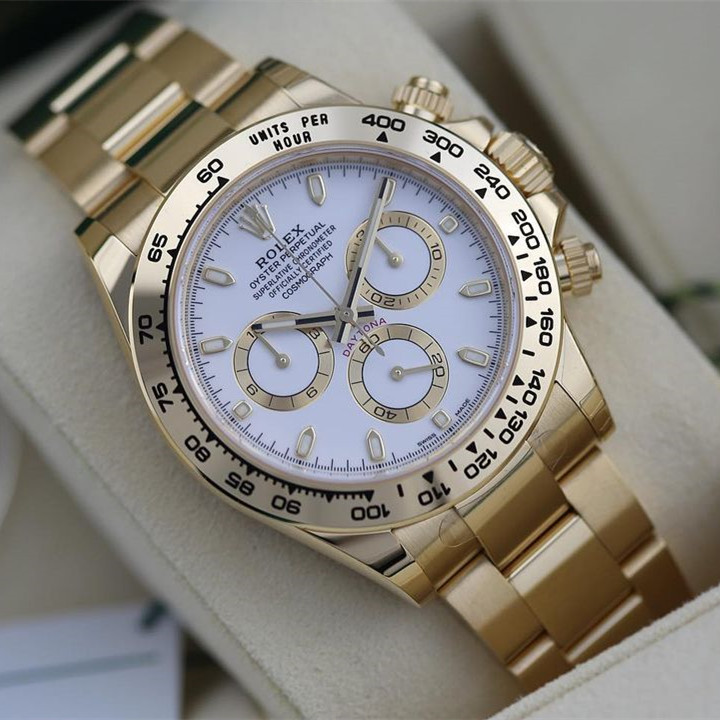 Rollie-The Crown Cosmograph Daytona 18K Yellow Gold 116508 Series