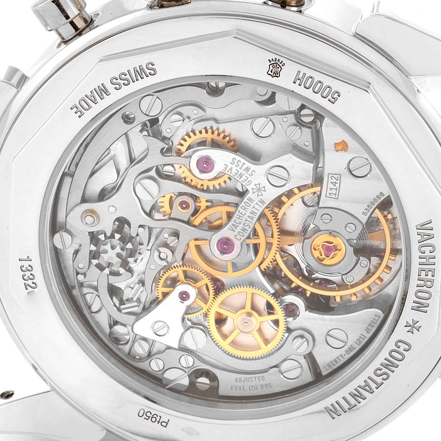 Vacheron Constantin Historiques 1955 Cornes de Vache Platinum Watch 5000H