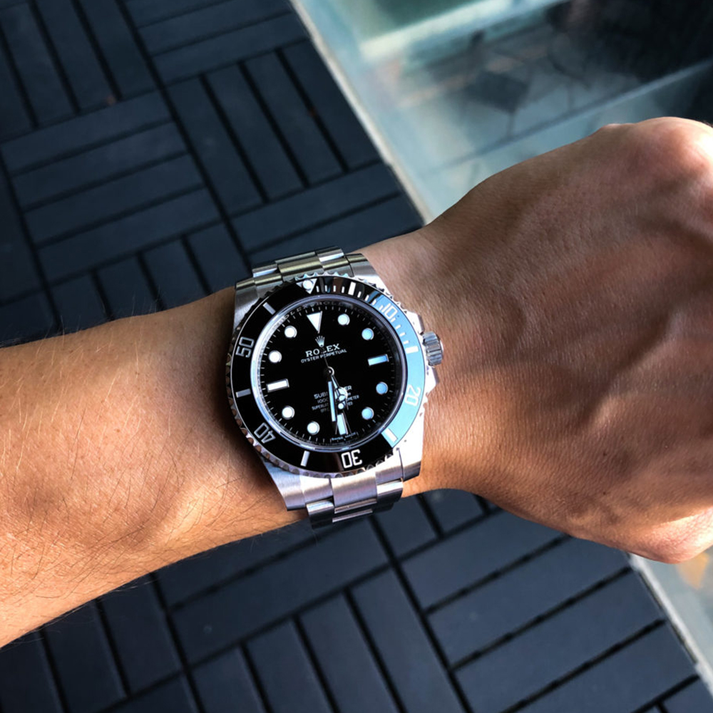 Rolex Submariner No Date 40mm 4 Liner Steel Mens Watch 14060M