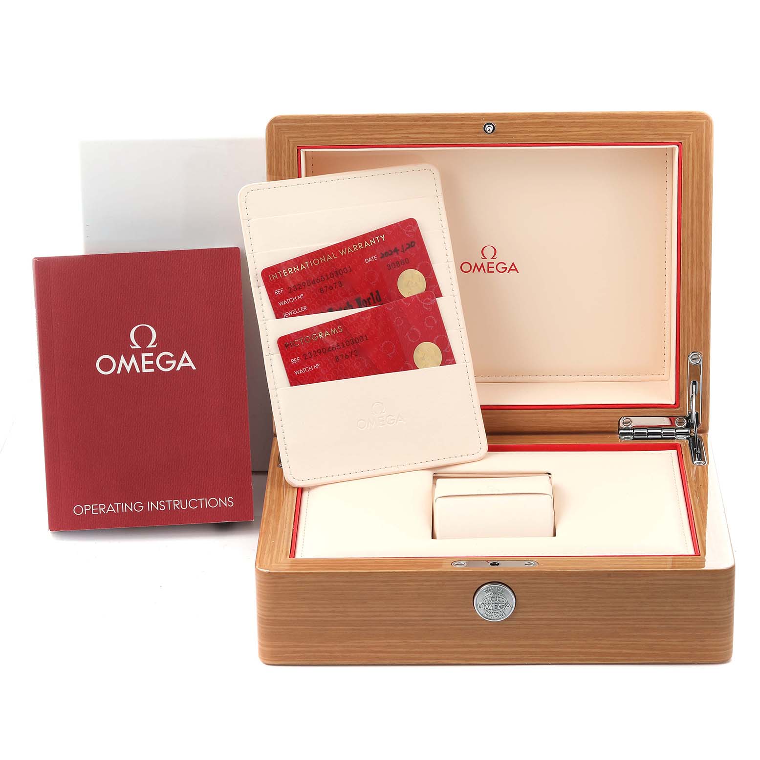 Omega Seamaster 300 Steel Yellow Gold Mens Watch 41.0 MM 233.20.41.21.01.002 Card