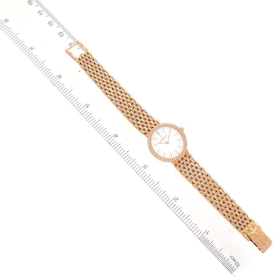 Vacheron Constantin Classic Rose Gold Diamond Ladies Watch 27593