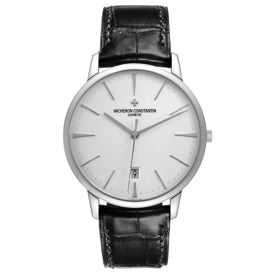 Vacheron Constantin Patrimony 40mm White Gold Mens Watch 85180