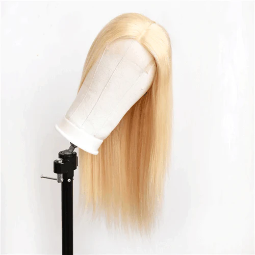 $100 OFF Code: MS100 | Megalook 4x4 Lace Closure Wigs 613 Blonde Straight Brazilian Human Hair Lace Wigs