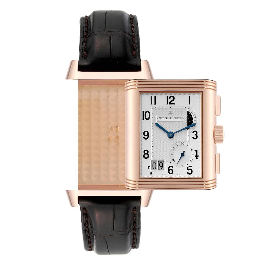 Jaeger LeCoultre Reverso Grande GMT Rose Gold Mens Watch 240.2.18 Q3022420