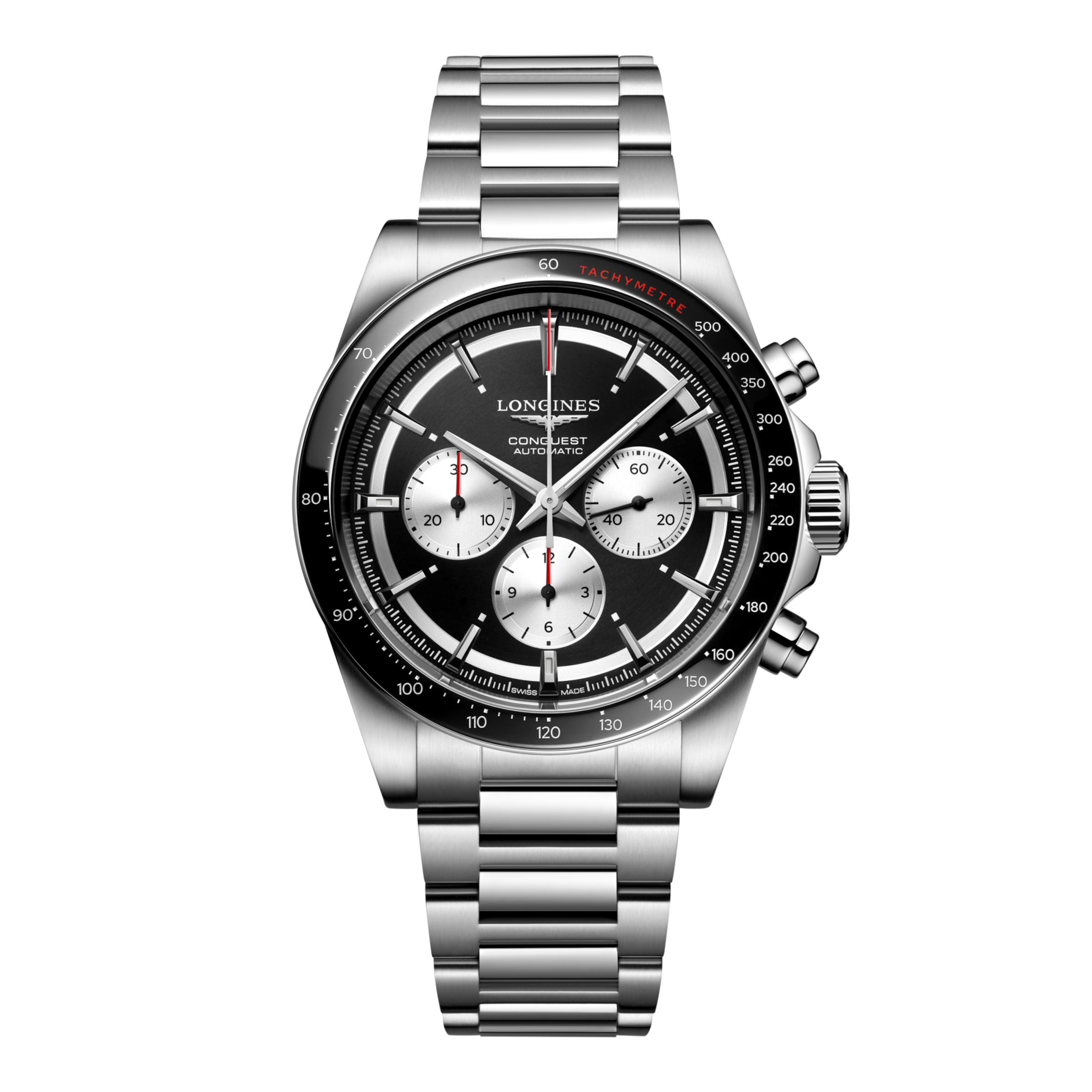 Longines Conquest Chronograph L3.835.4.32.6 Case size:&Oslash; 42 mm