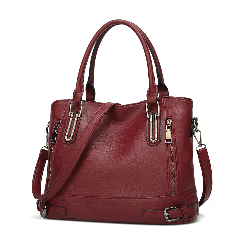 Foreign trade women's bags autumn and winter new cross-border cross-body bag women's handbag shoulder tote bag soft leather women's bag trend