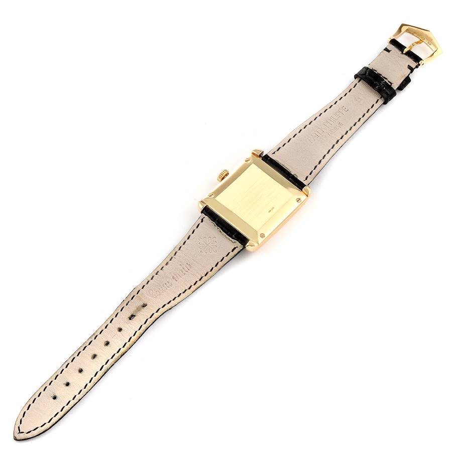 Patek Philippe Gondolo 18k Yellow Gold Small Seconds Mens Watch 5014