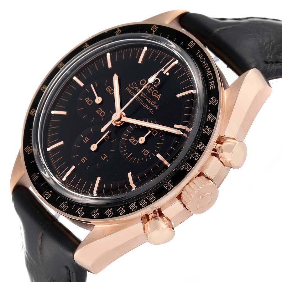 Omega Speedmaster Rose Gold Mens Moonwatch 310.63.42.50.01.001