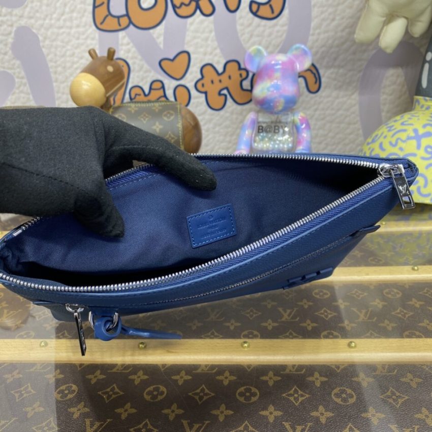 Louis Vuitton Takeoff Pouch Blue