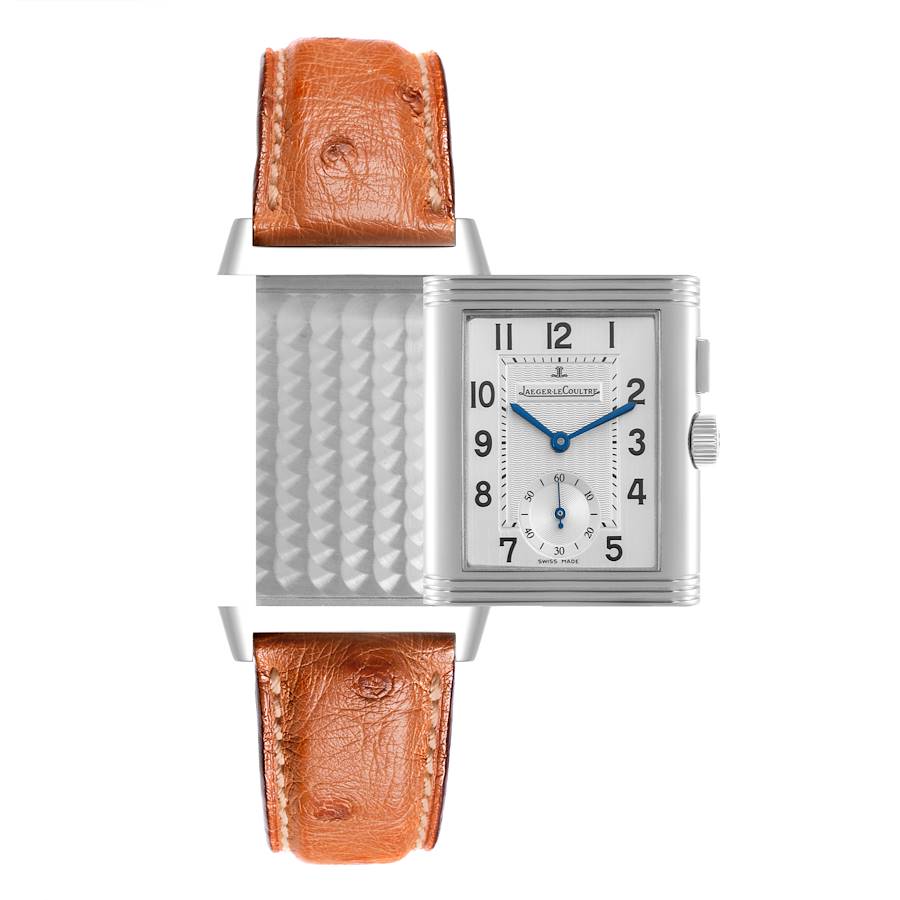 Jaeger LeCoultre Reverso Duo Day Night Steel Mens Watch 272.8.54 Q2718410
