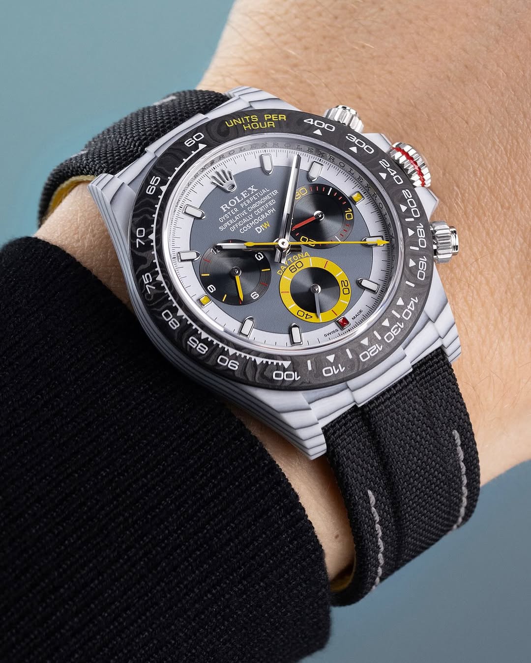 Rolex DiW Daytona "QUANTUM RACER" CarboQuartz