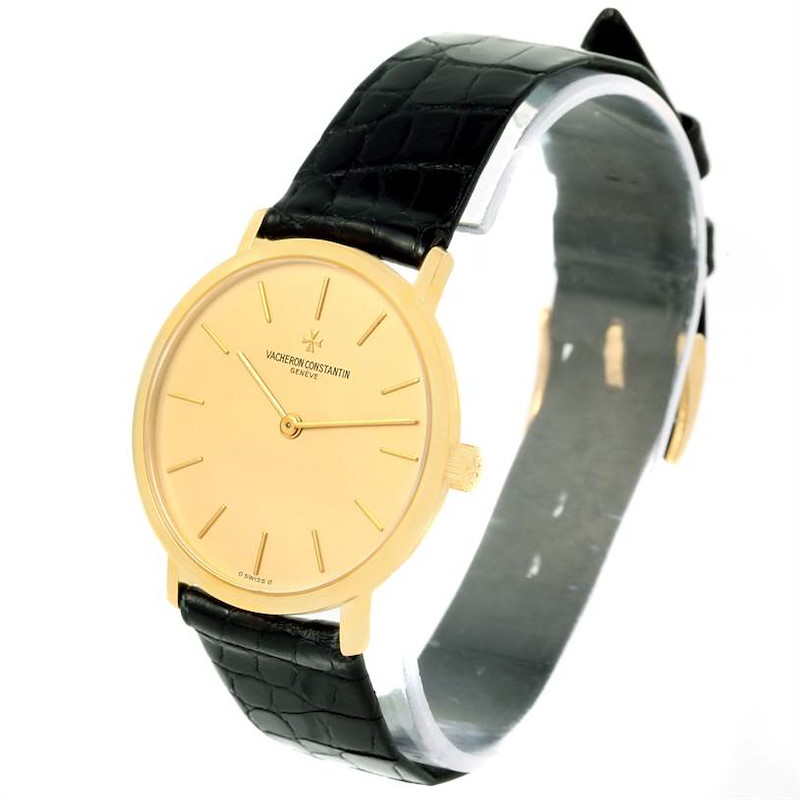 Vacheron Constantin 18K Yellow Gold Ultra Thin Watch 37039