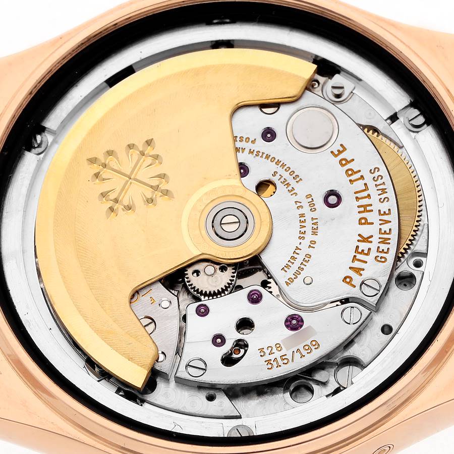 Patek Philippe Annual Calendar Moonphase Rose Gold Mens Watch 5036