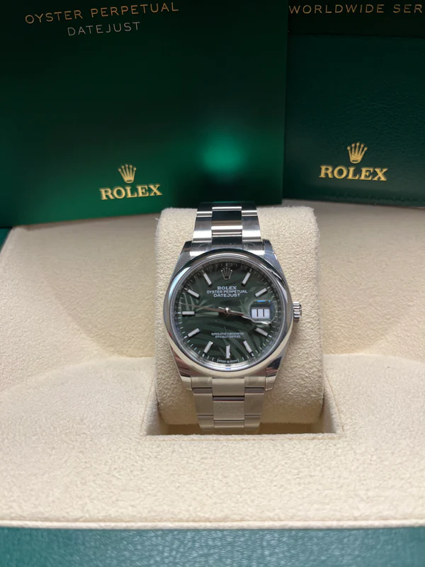 Rolex DATEJUST Oyster, 36 mm, Oystersteel M126200-0020