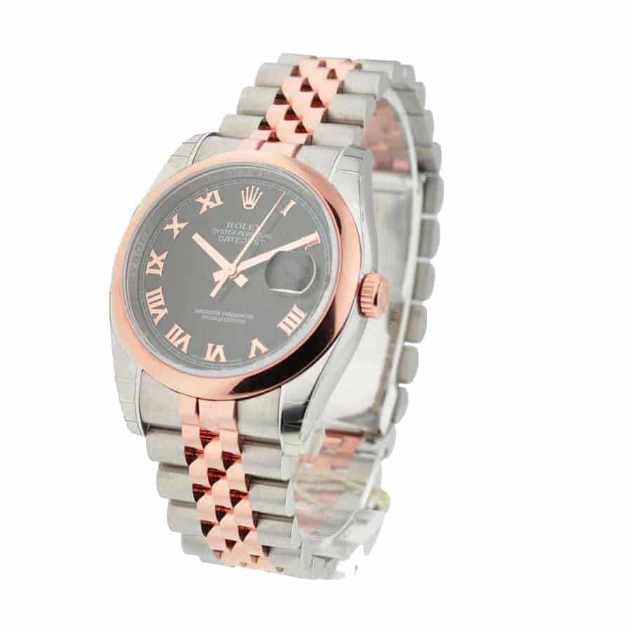 Datejust Roman Numerals 116201 Super Clone Black Dial