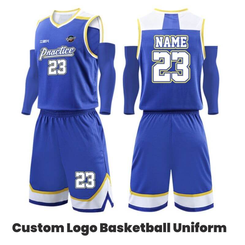Youth Athletic Basketball Team Uniforms for Sports