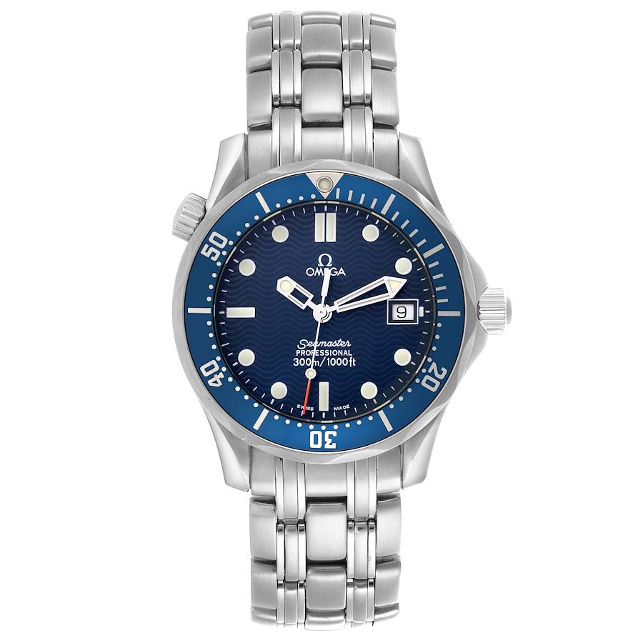 Omega Seamaster Diver 300M Midsize Quartz Steel Mens Watch 2561.80.00