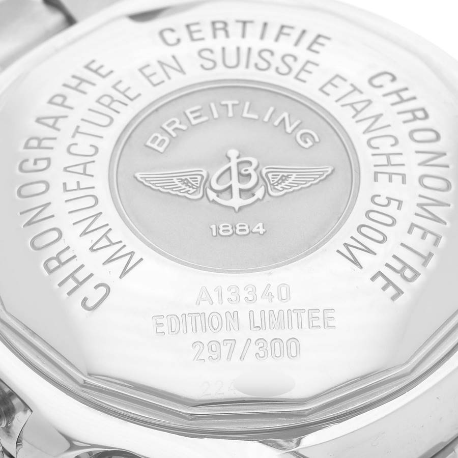 Breitling Aeromarine Superocean Gray Dial Steel Mens Watch A13340