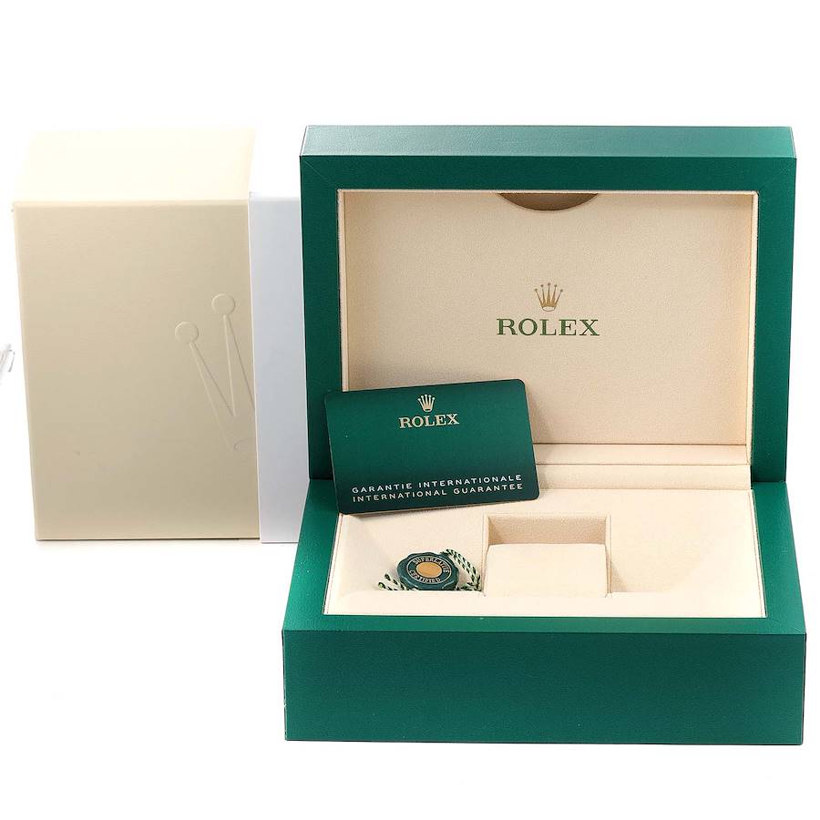 Rolex Day-Date 40 President White Gold Diamond Mens Watch 22834