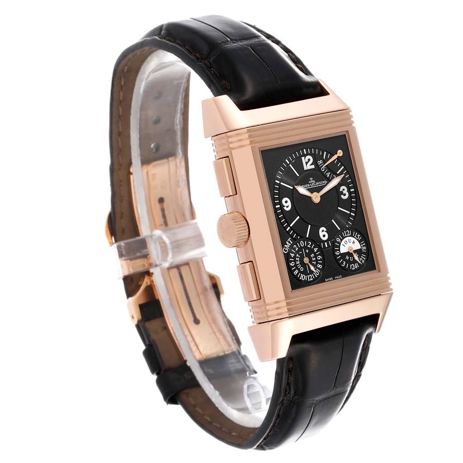 Jaeger LeCoultre Reverso Grande GMT Rose Gold Mens Watch 240.2.18 Q3022420