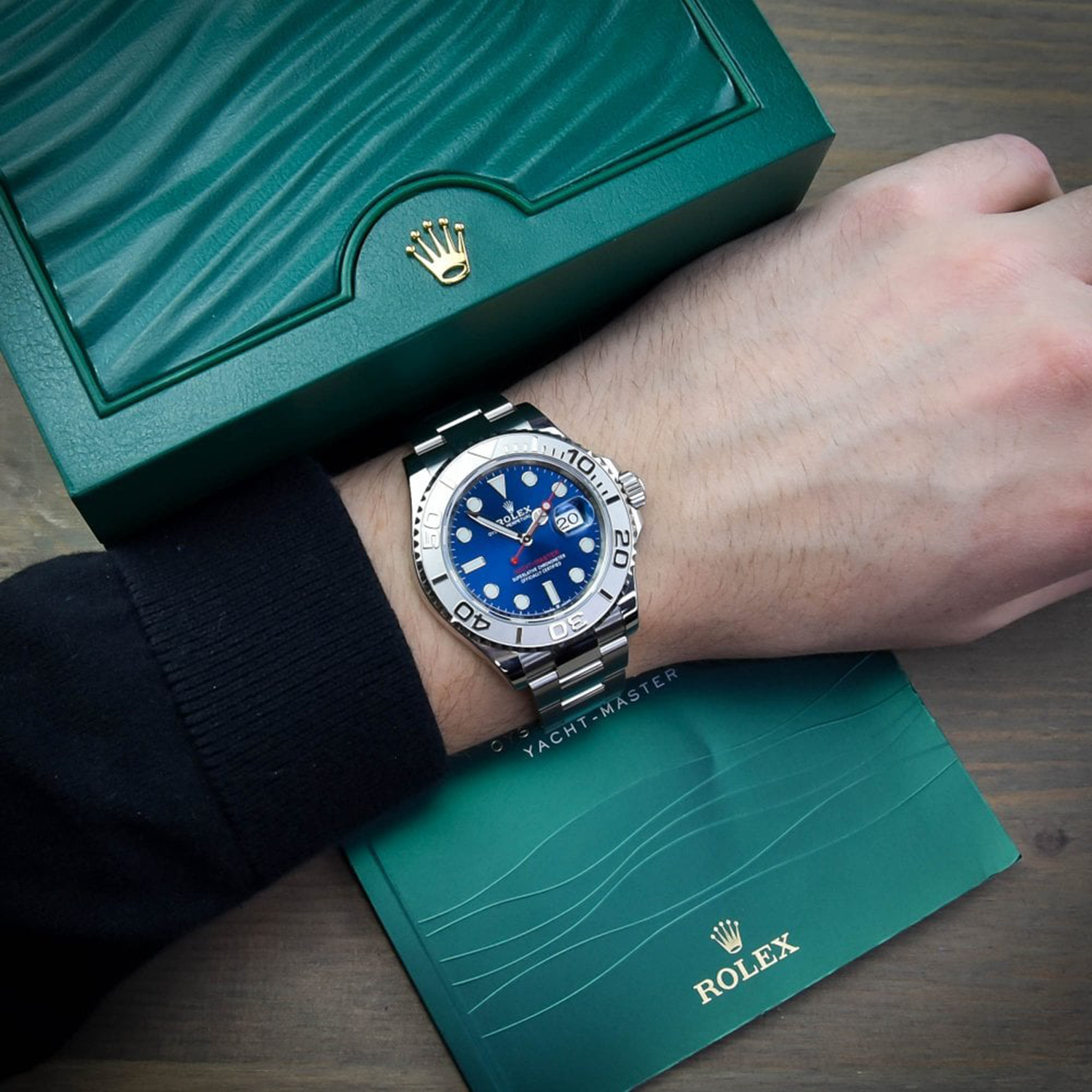 Rolex Yacht-Master 40 Stainless Steel and Platinum 126622 Unworn